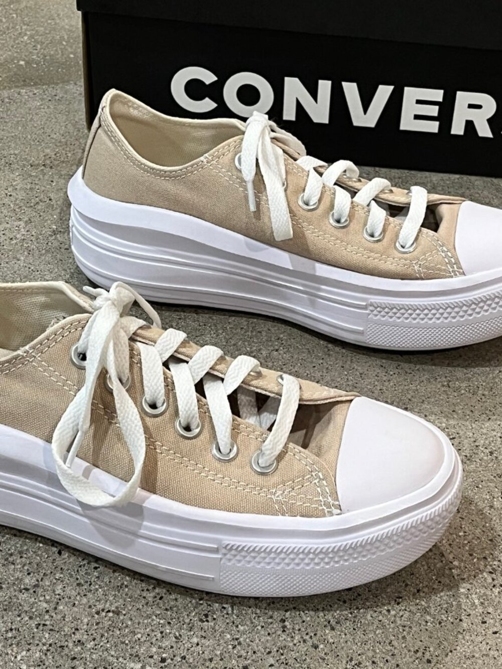 Chuck Taylor All Star Move Platform Low 'Nutty Granola' - Picture 6 of 9